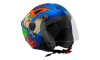 CAPACETE ABERTO PRO TORK NEW LIBERTY THREE COYOTE AZUL FOSCO